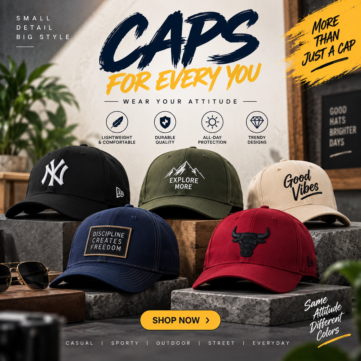 Caps