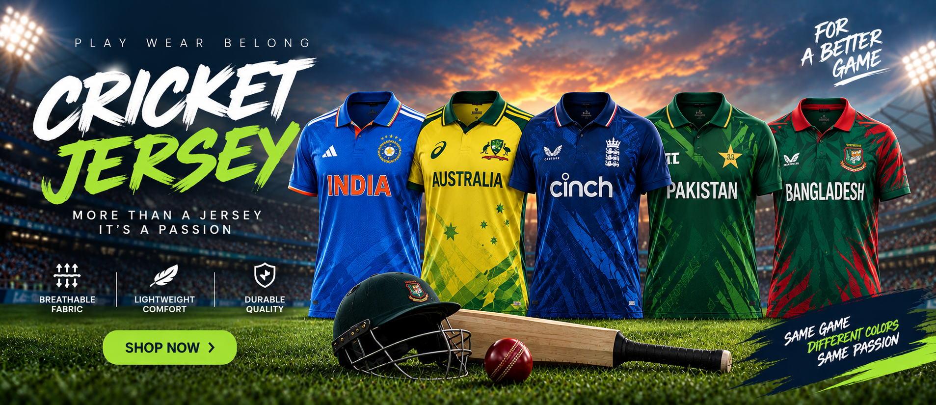 Cricket Jerseys